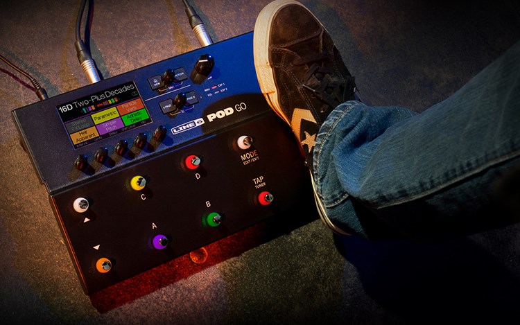 LINE 6 POD GO 吉他綜合效果器/控制踏板/原廠公司貨