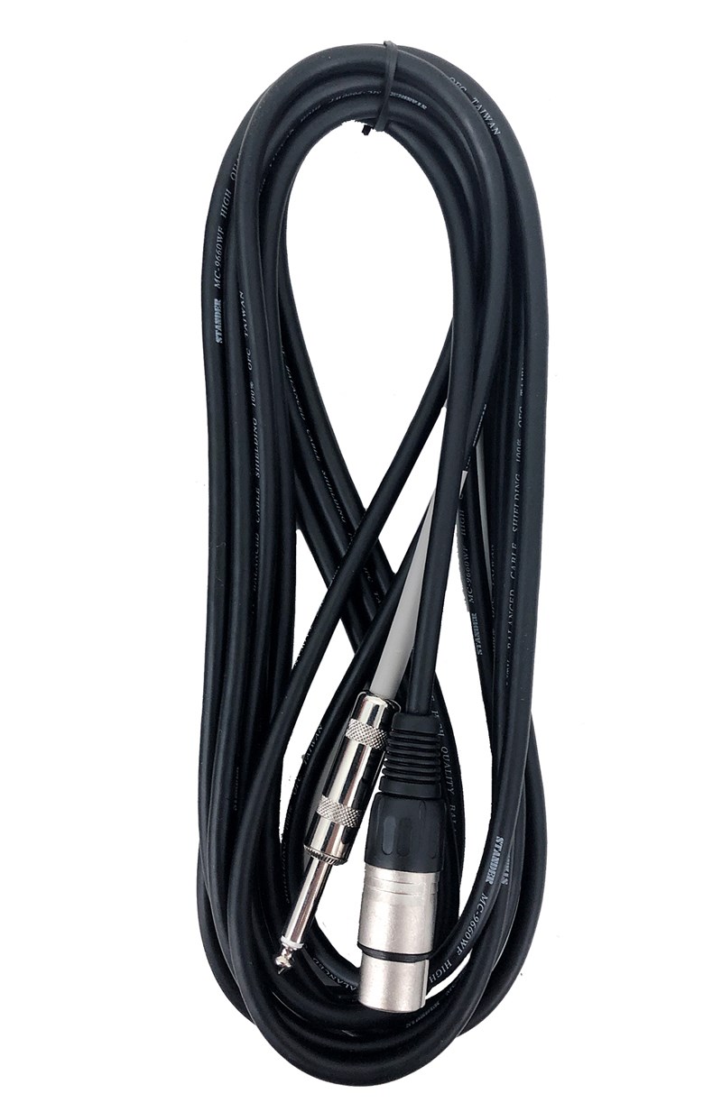 JYC Music嚴選JYC-84 麥克風線(10M) XLR母-JACK6.3