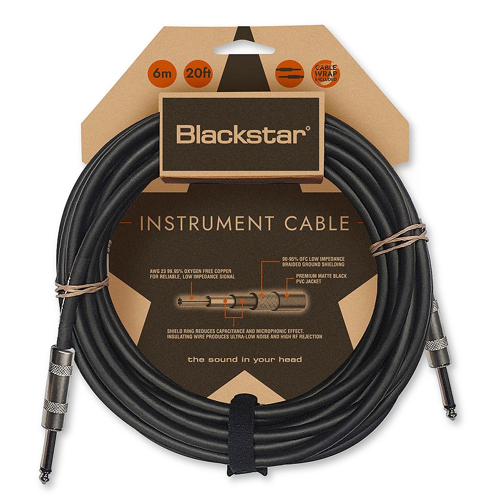 Blackstar 6m 樂器導線/雙直頭-原廠公司貨