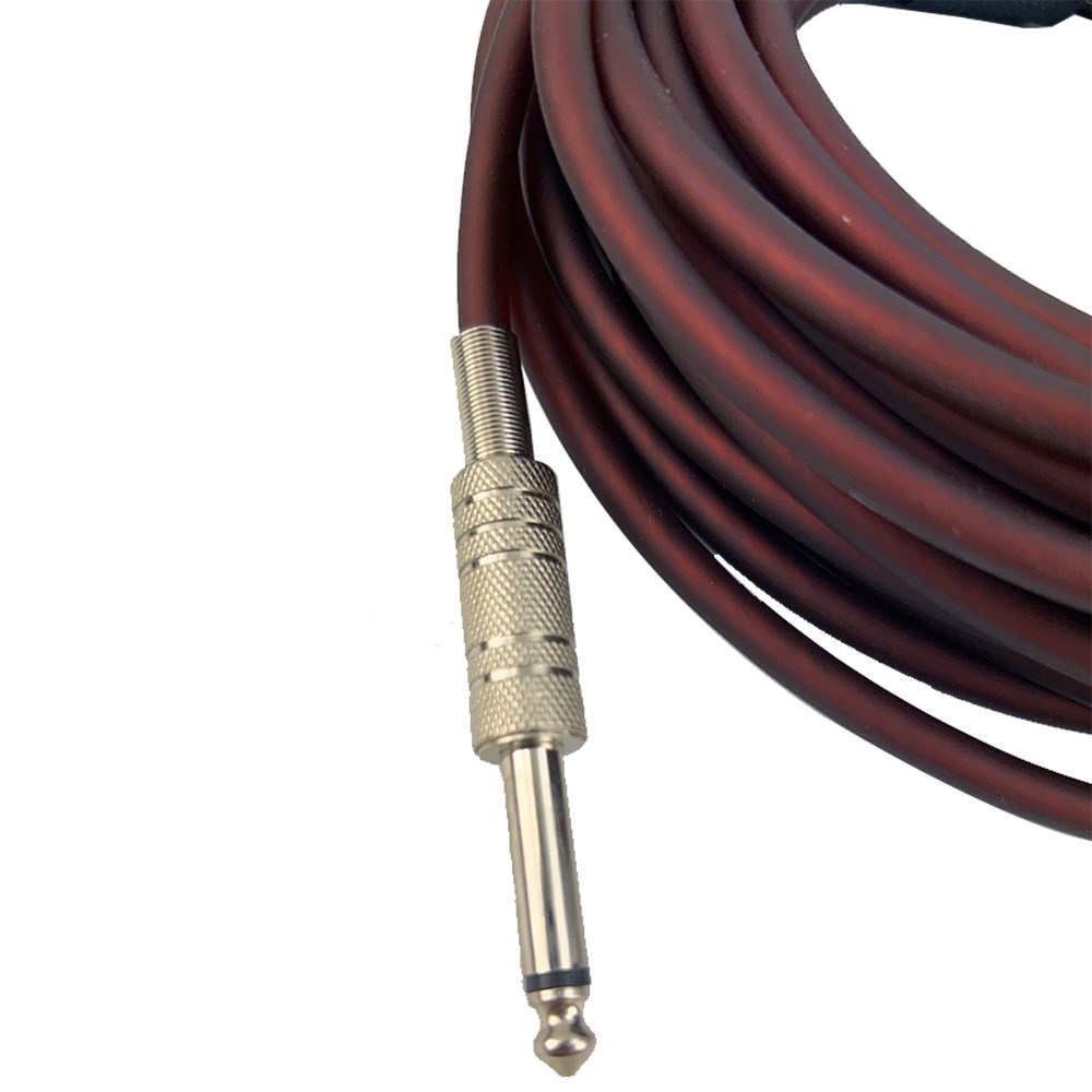 JYC Music 專業型MP-10P低雜訊麥克風訊號線-10米咖啡色6.3通用接頭/原廠公司貨