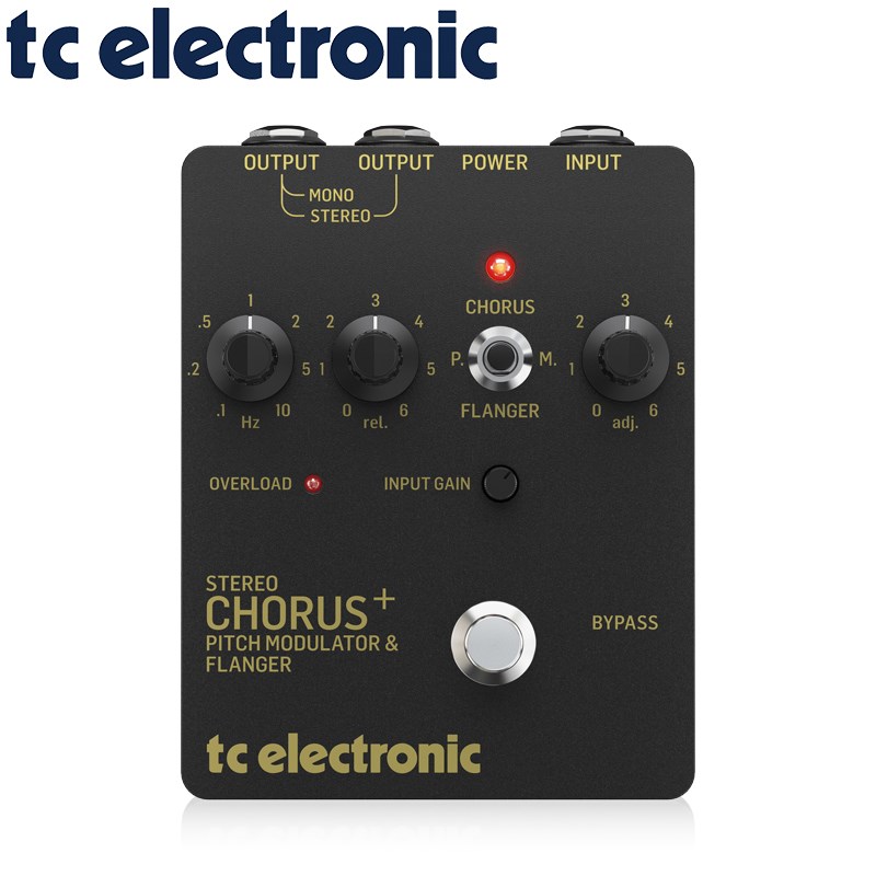 TC electronic SCF Gold 空間系 Chours/Flanger 效果器-原廠公司貨