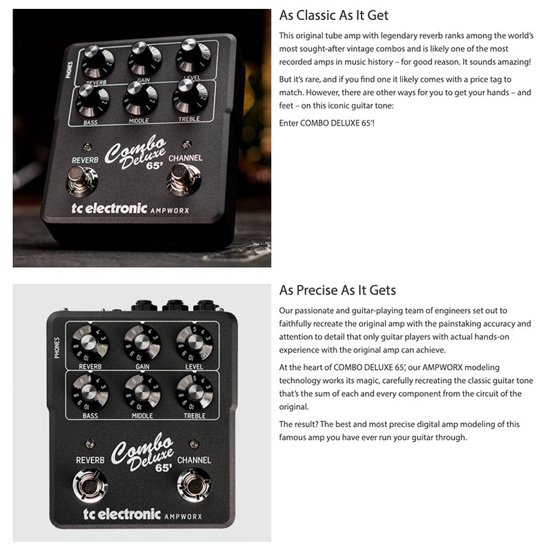TC electronic Combo Deluxe 65' Preamp -模擬前級 原廠公司貨