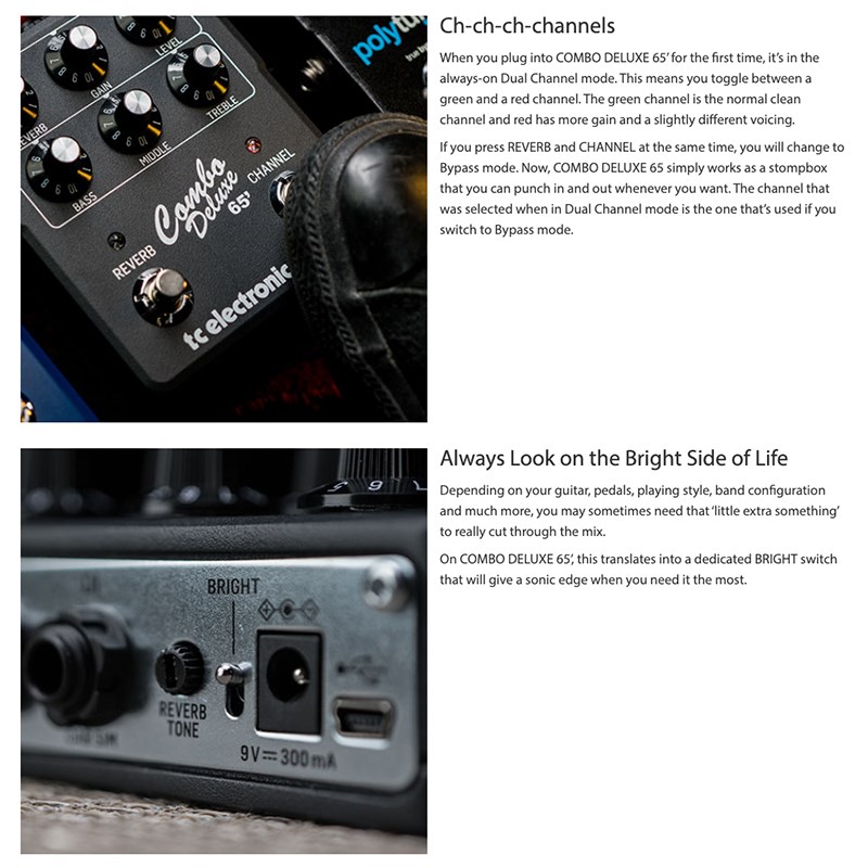 TC electronic Combo Deluxe 65' Preamp -模擬前級 原廠公司貨