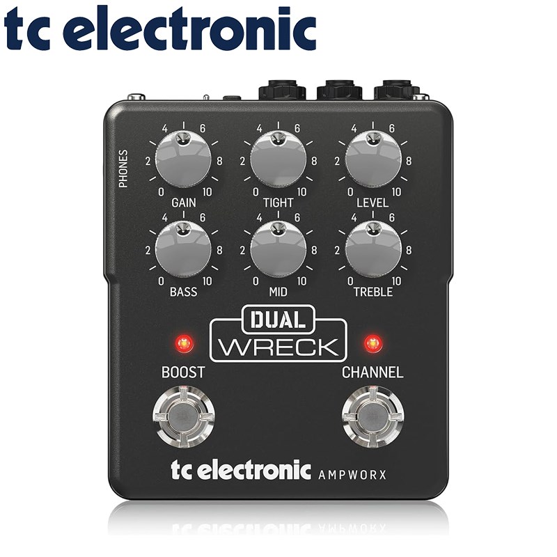 TC electronic Ampworx Dual Wreck 模擬前級效果器-原廠公司貨