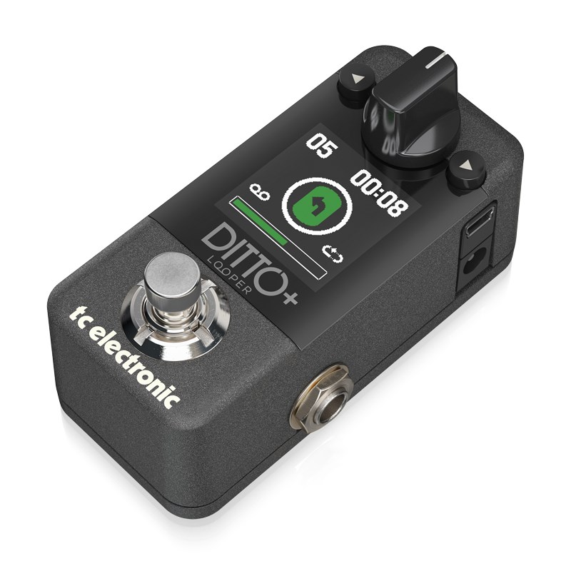 TC electronic DITTO+ LOOPER 新一代單軌Loop效果器-原廠公司貨