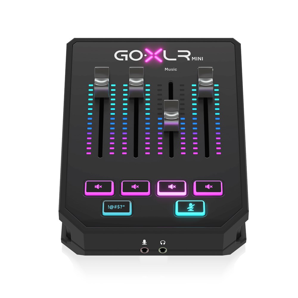 TC HELICON GoXLR MINI 直播混音器-黑.白/兩色任選/原廠公司貨