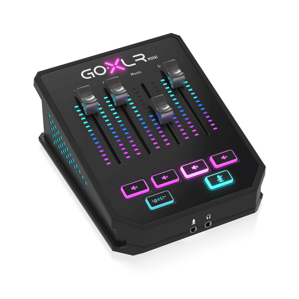 TC HELICON GoXLR MINI 直播混音器-黑.白/兩色任選/原廠公司貨