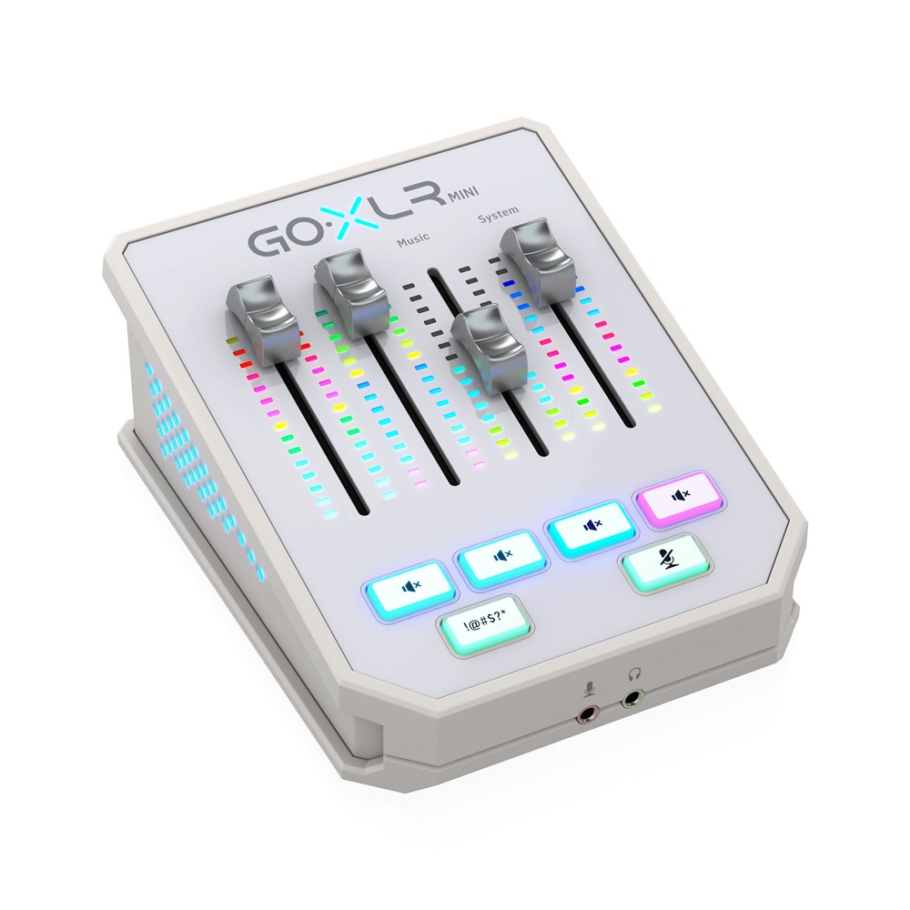 TC HELICON GoXLR MINI 直播混音器-黑.白/兩色任選/原廠公司貨