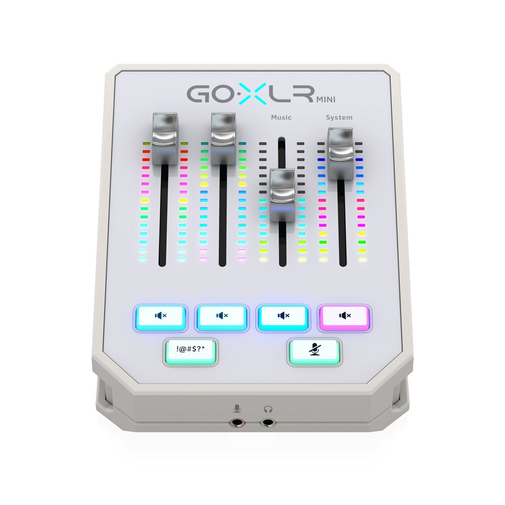 TC HELICON GoXLR MINI 直播混音器-黑.白/兩色任選/原廠公司貨