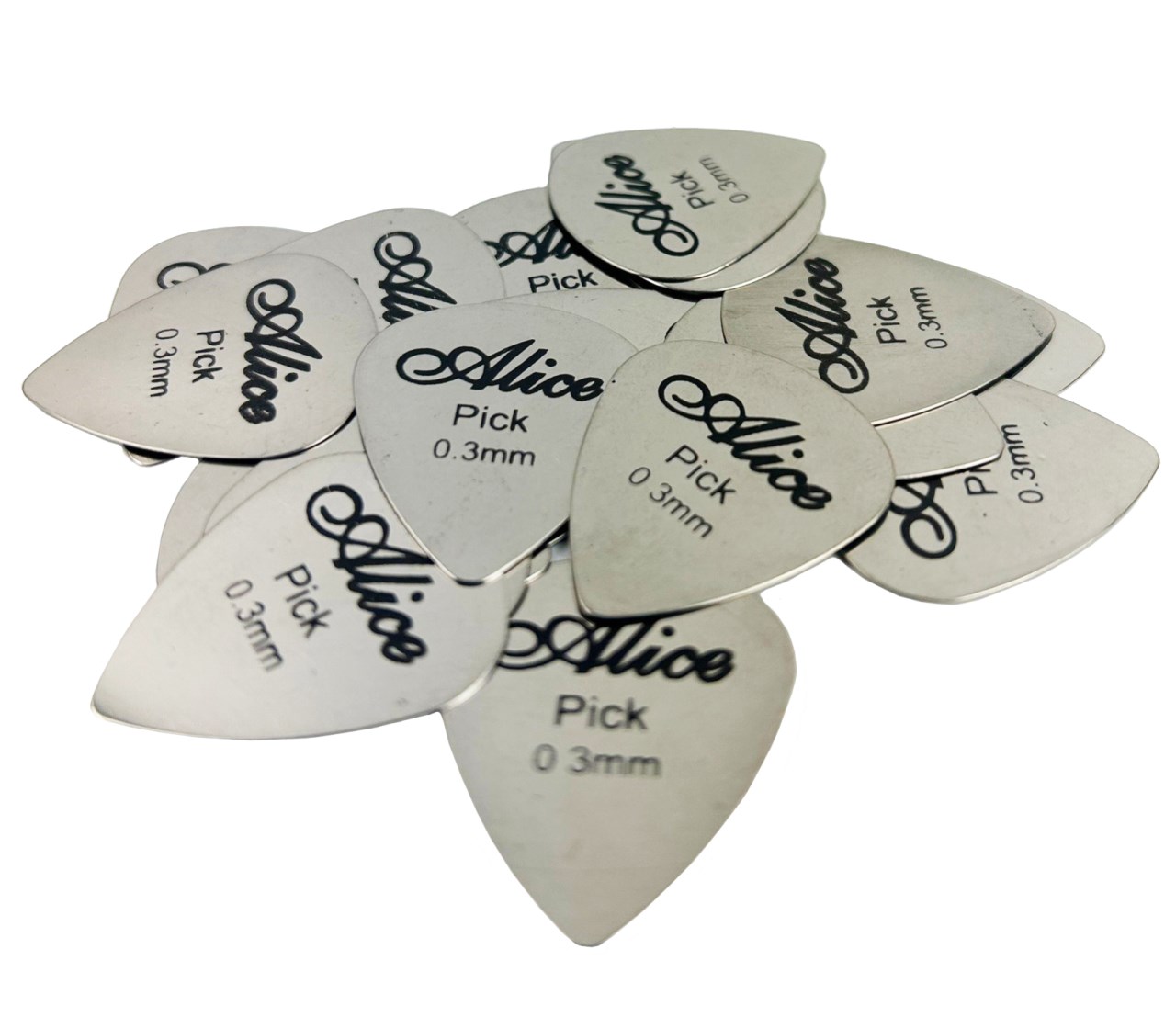 JYC Music嚴選Alice 0.3mm鐵質Pick吉他彈片 0.3mm-10片裝