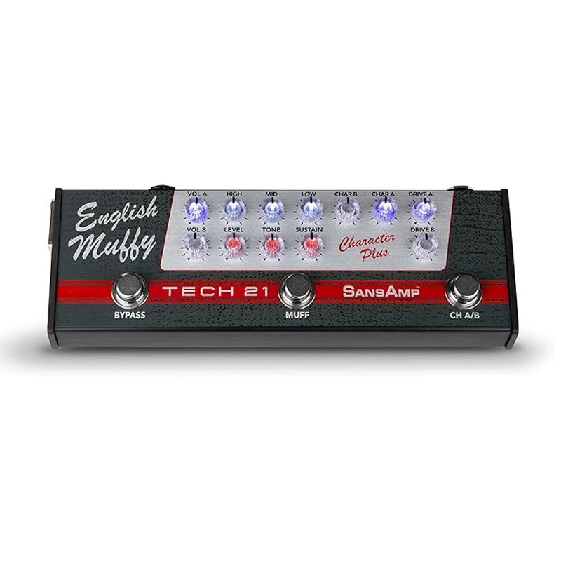 Tech21 SansAmp English Muffy 綜合效果器/原廠公司貨