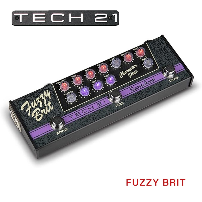Tech21 SansAmp Fuzzy Brit 綜合效果器/原廠公司貨