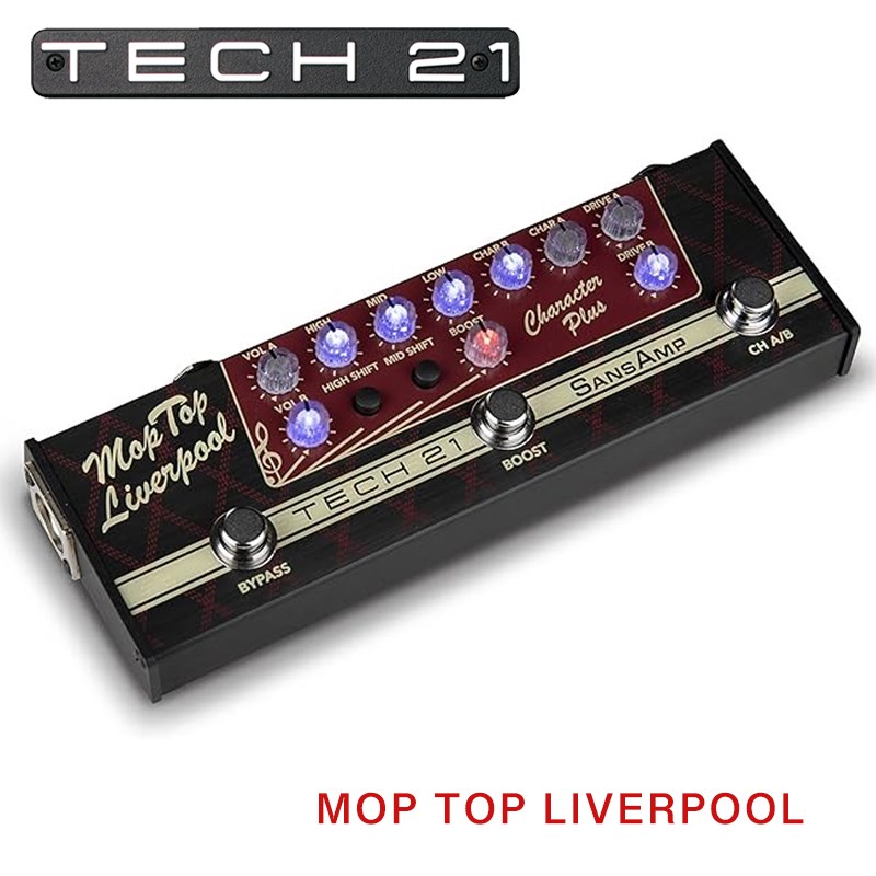 Tech21 SansAmp Mop Top Liverpool 綜合效果器/原廠公司貨