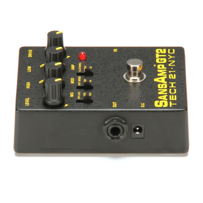 Tech21 SansAmp GT2 音箱模擬單顆效果器／電吉他經典效果／原廠公司貨