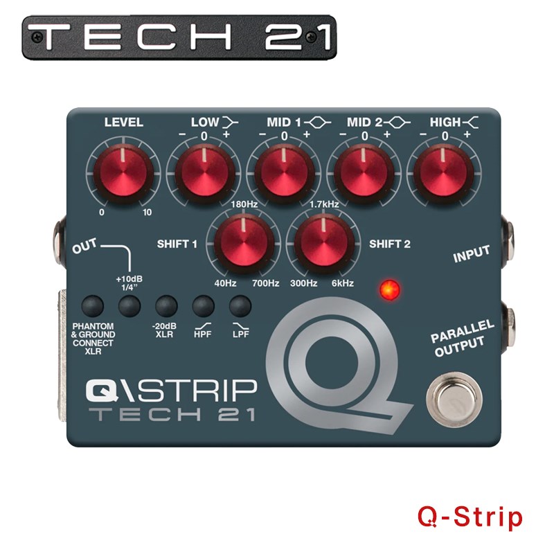 Tech21 Q/STRIP 專業搖滾EQ效果器/原廠公司貨