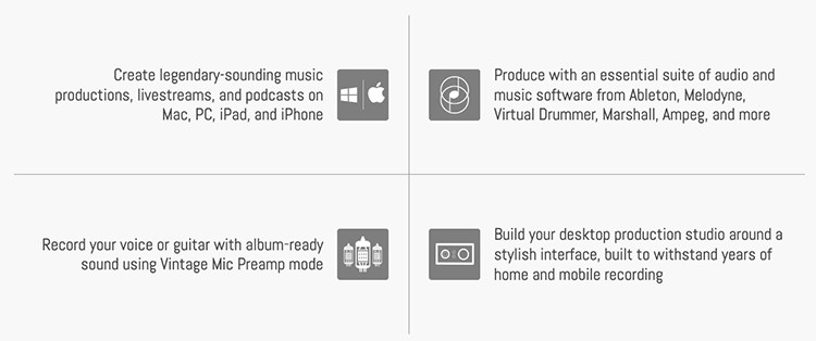 UNIVERSAL AUDIO VOLT 1 混音錄音USB介面 / 通用於MAC或PC