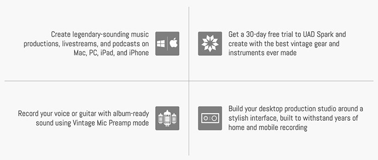 UNIVERSAL AUDIO VOLT 2 混音錄音USB介面 / 通用於MAC或PC