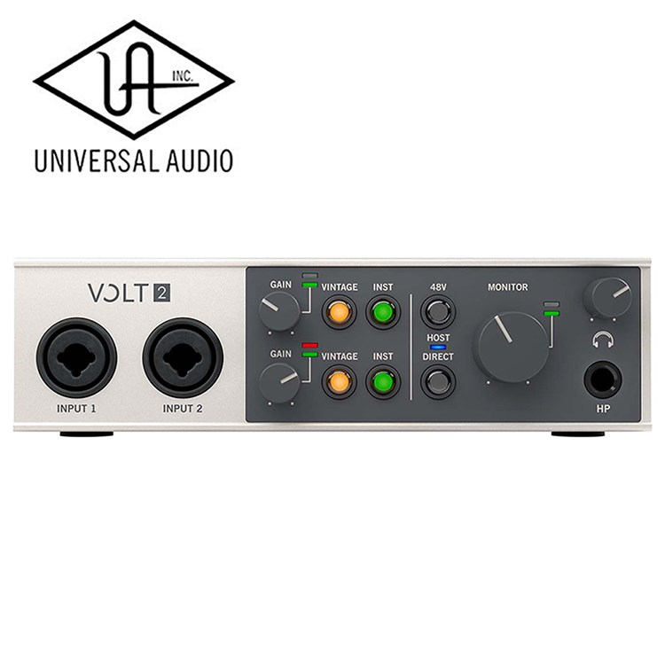 UNIVERSAL AUDIO VOLT 2 混音錄音USB介面 / 通用於MAC或PC