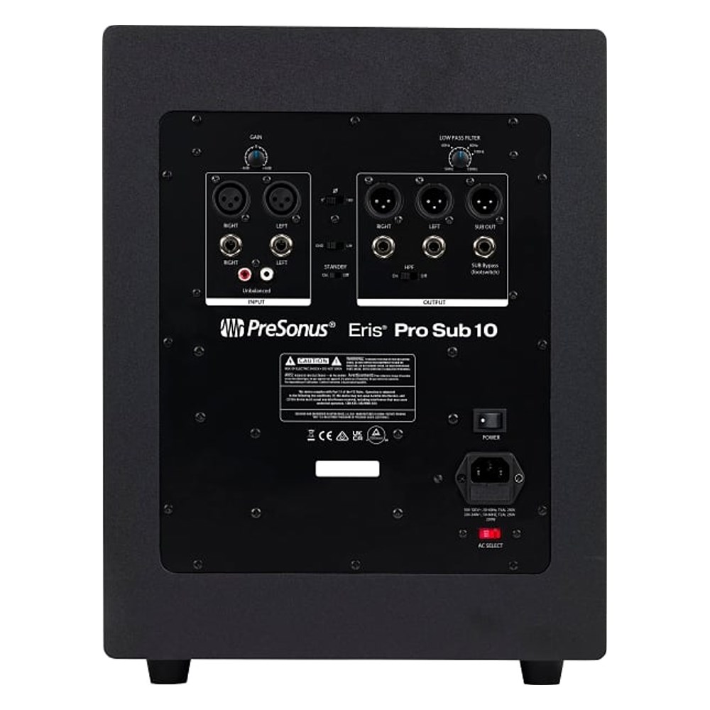 PRESONUS Eris Pro Sub 10 主動式前置錄音室重低音監聽喇叭/杜比全景聲製作首選/原廠公司貨