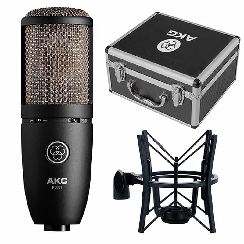 AKG P220 電容式人聲麥克風/大震膜/心形指向性/原廠公司貨