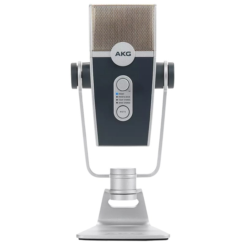 AKG LYRA USB 高性能復古風電容式麥克風/直播隨插即用/4指向/支援多種安裝方式/原廠公司貨