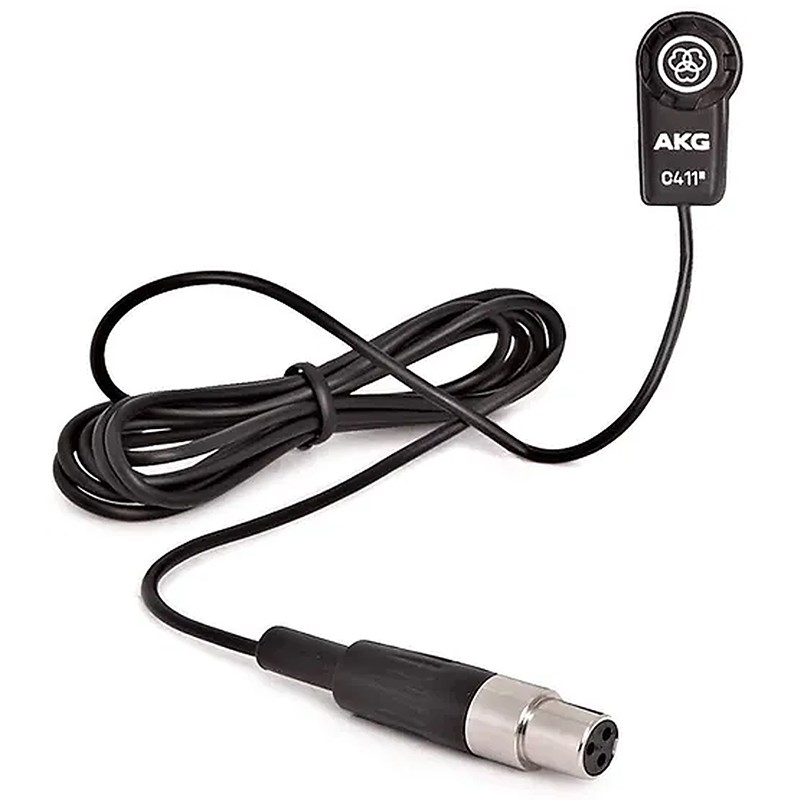AKG C411L 微型貼片震動式拾音器麥克風/miniXLR接頭/適用無線/歐洲製/原廠公司貨