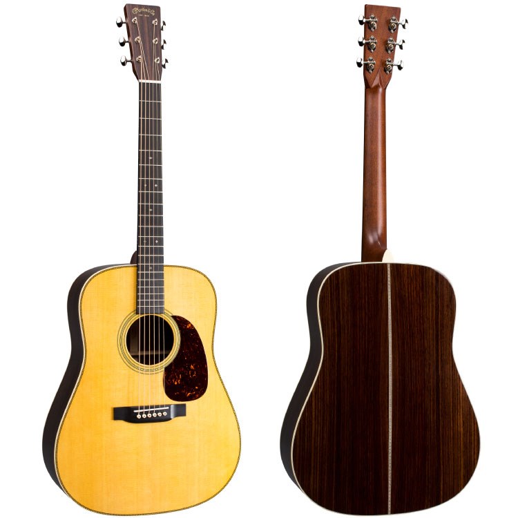 最新款Martin HD-28 嚴選錫特卡雲杉單板 東印度紅木吉他 - 附琴盒/原廠公司貨