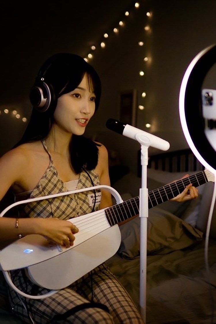 Enya NEXG 全新未來智能音響38吋吉他/插電款/碳纖維静音設計/附原廠琴盒及配件/四色可選