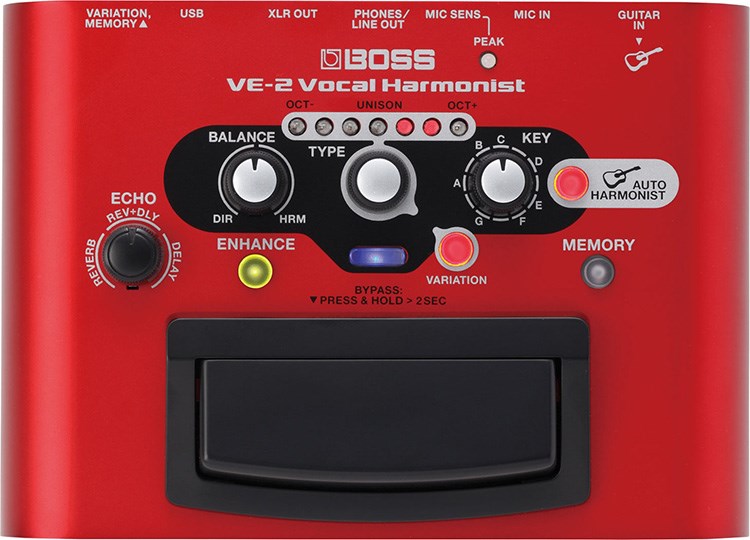 BOSS VE-2人聲效果器-原廠公司貨