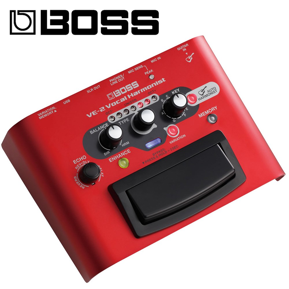 BOSS VE-2人聲效果器-原廠公司貨