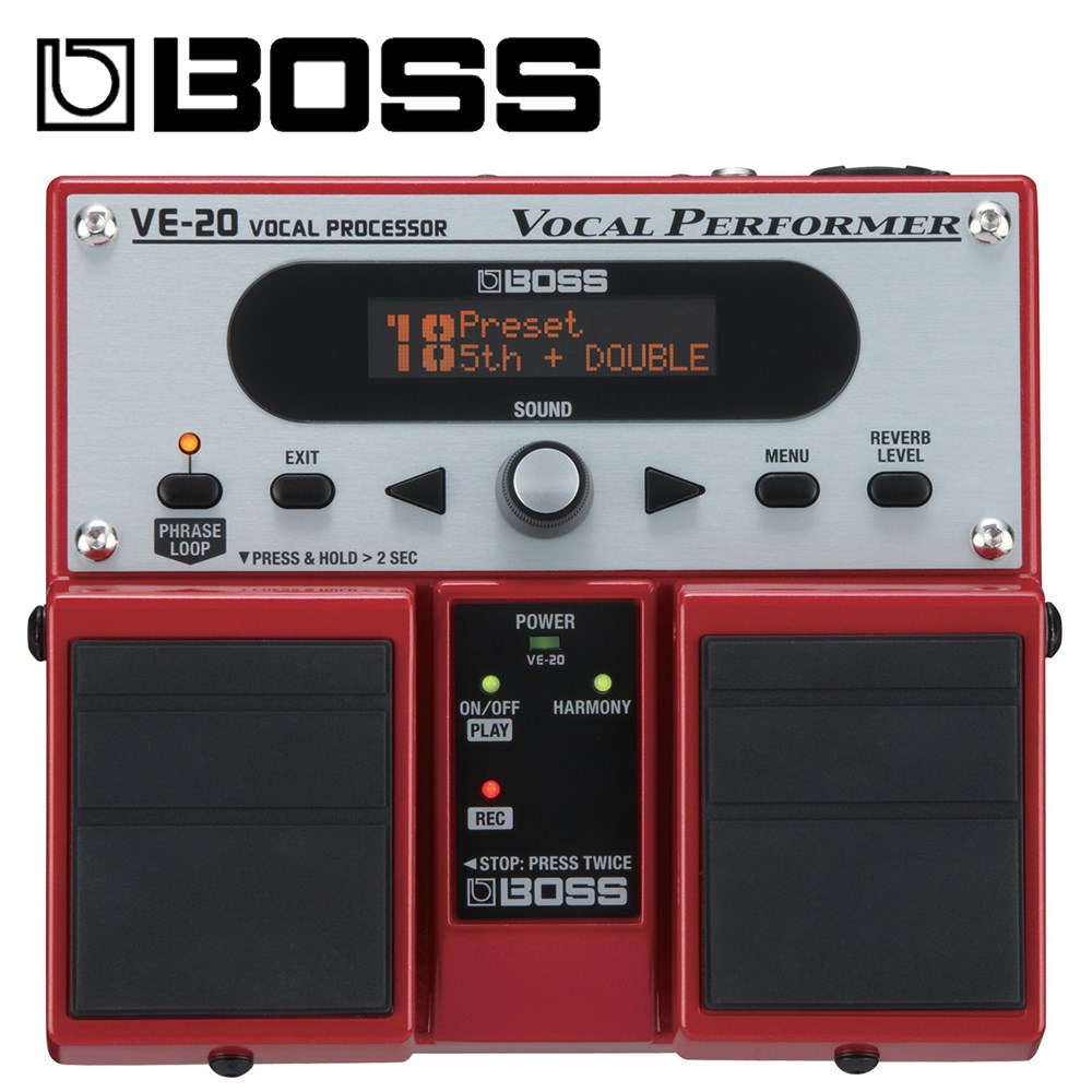 BOSS VE-20人聲效果器-原廠公司貨