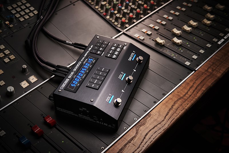BOSS SDE-3000D Delay 機櫃式數位延遲效果器/獨特復古機型/Roland原廠公司貨