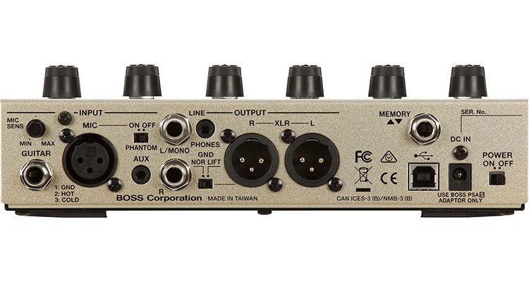 BOSS VE-8 人聲效果放大器-Roland原廠公司貨