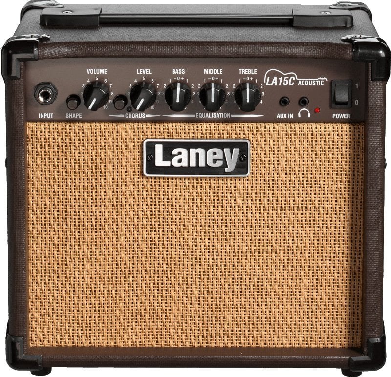 LANEY LA15C 木吉他音箱- 2x5吋單體/15W/原廠公司貨