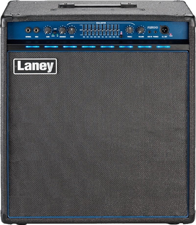 LANEY R500-115 電貝斯音箱-1X15吋單體/500W含壓縮器/七段EQ/ID輸入功能/原廠公司貨