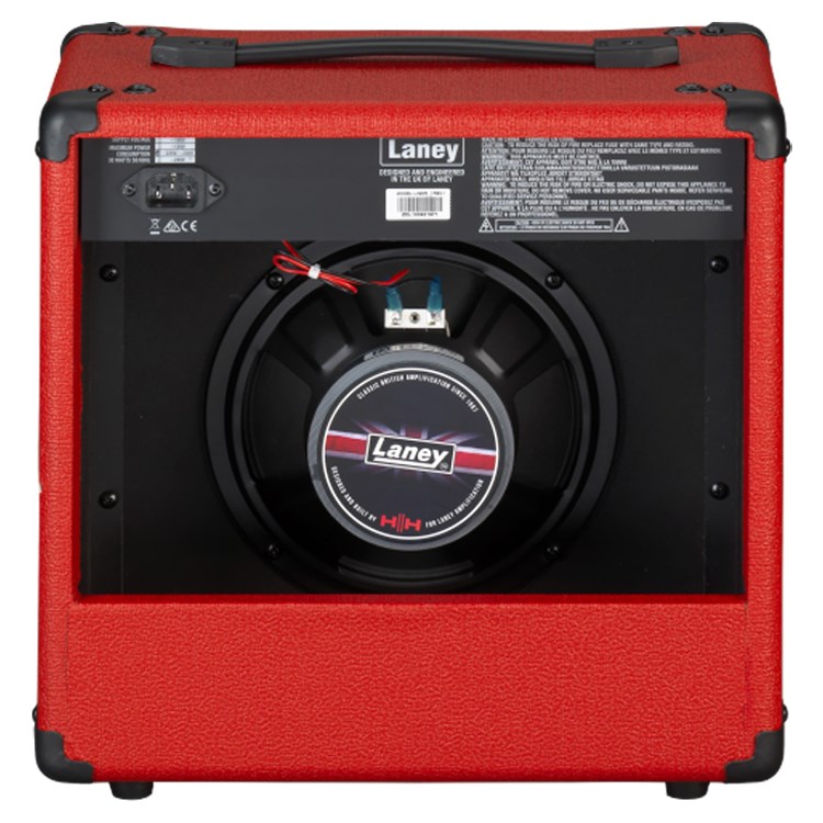LANEY LX20R RD 紅色電吉他音箱/具備Reverb效果 (20W）