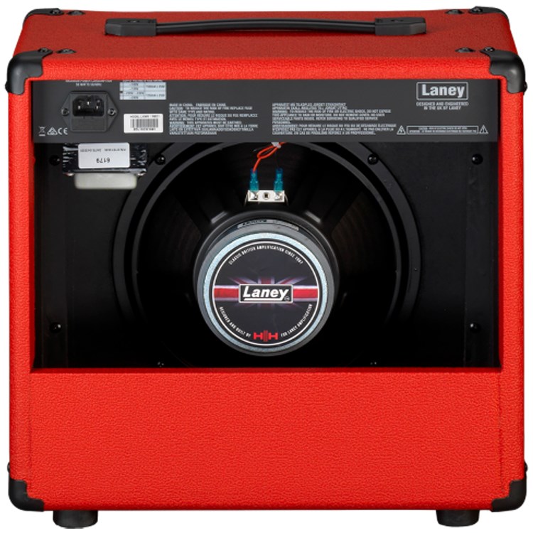 LANEY LX35R RD 紅色電吉他音箱/具備Reverb效果 (35W）
