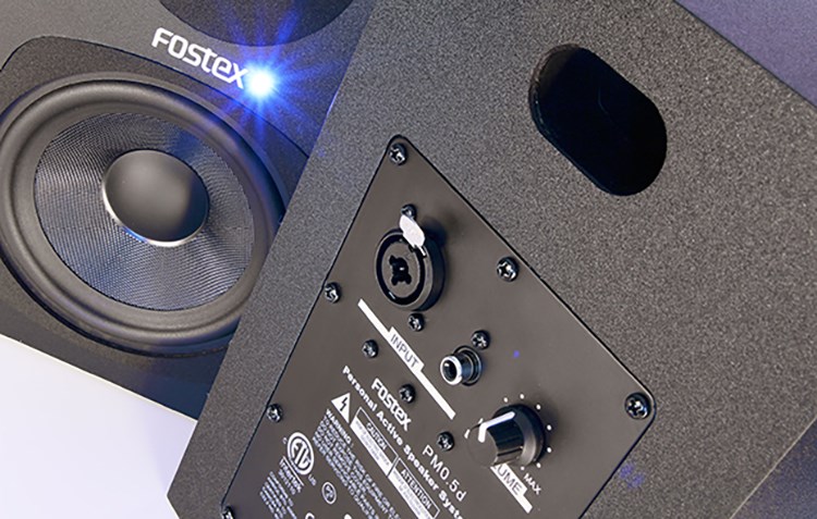 Fostex PM0.5D 主動式監聽喇叭1對/黑白兩色可選/原廠公司貨