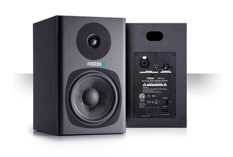 Fostex PM0.5D 主動式監聽喇叭1對/黑白兩色可選/原廠公司貨