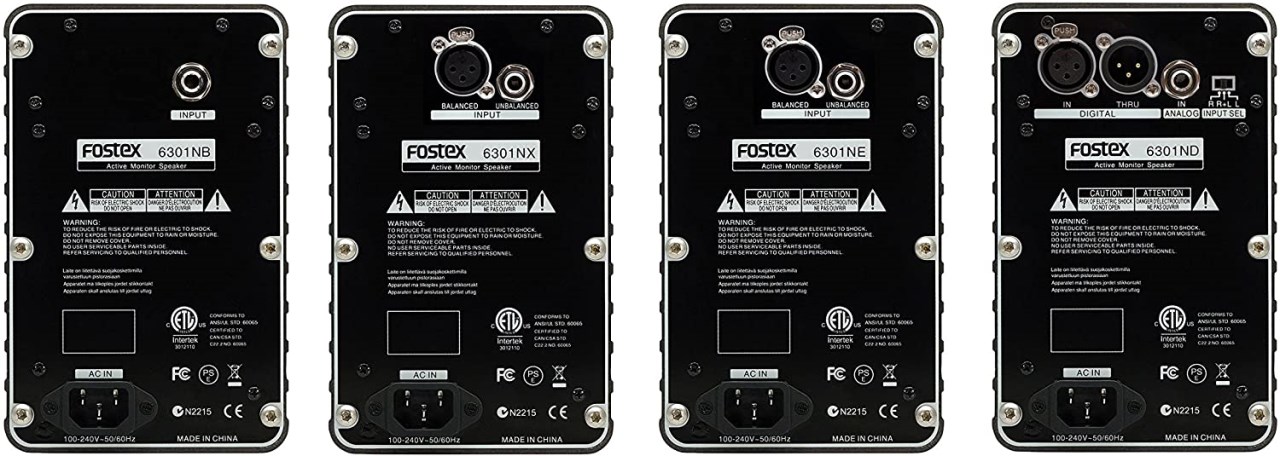 Fostex 6301NE 主動式監聽喇叭1對/原廠公司貨