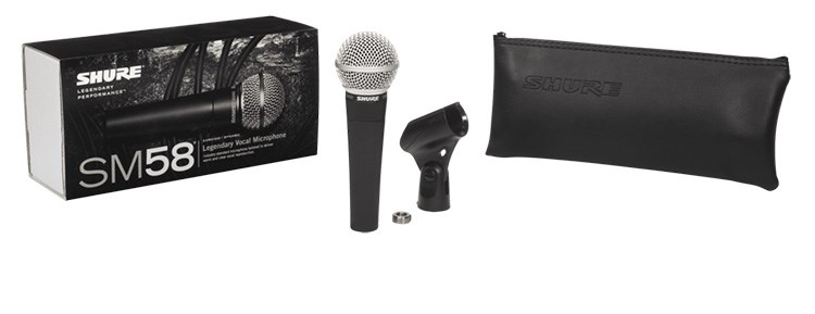 SHURE SM58-CN人聲麥克風-無開關/附訊號線/原廠公司貨