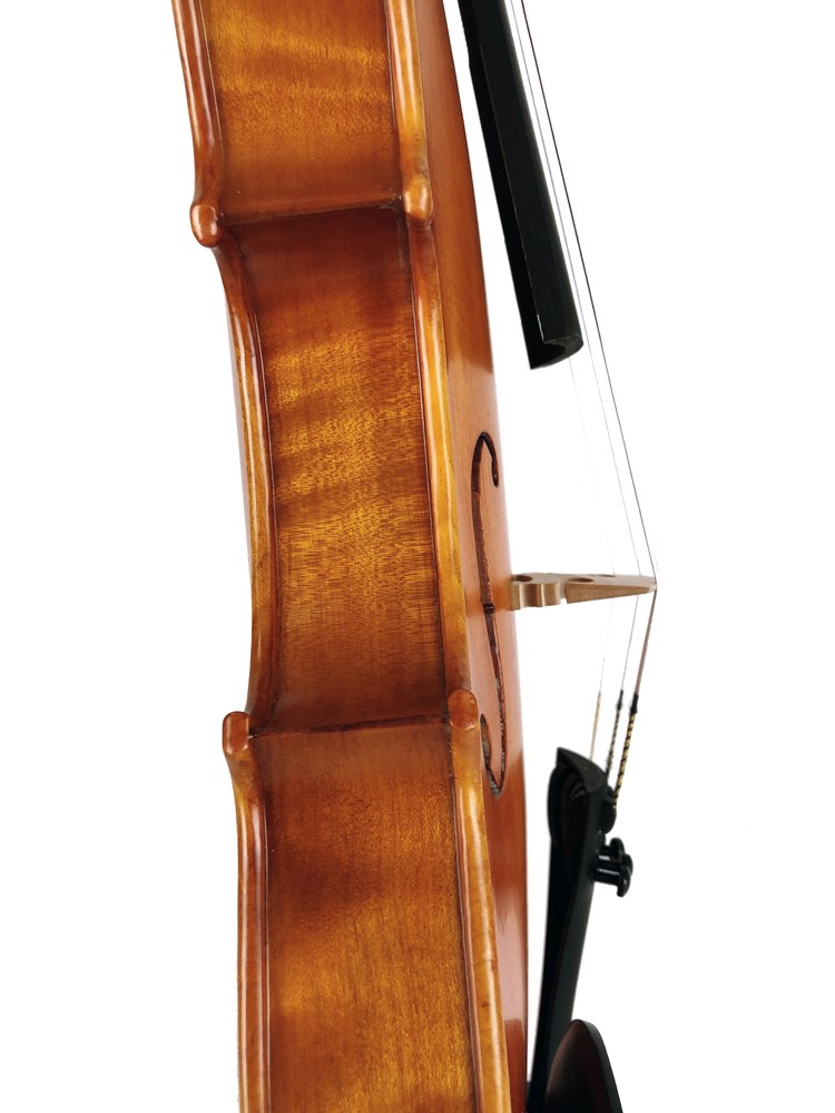 SEKWANG SVN-500雲杉實木虎紋小提琴-4/4嚴選烏木配件/具備微調器/全套配件