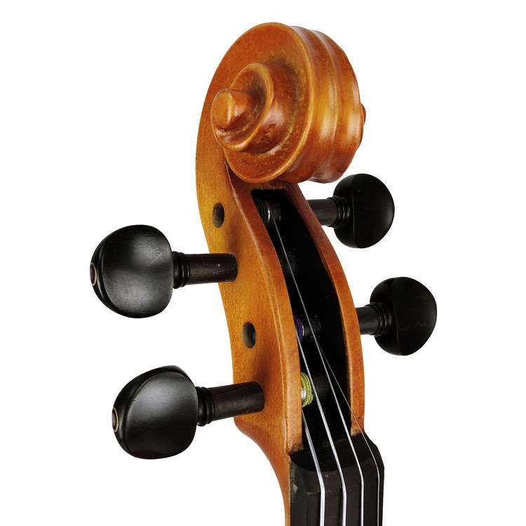 SEKWANG SVN-500雲杉實木虎紋小提琴-4/4嚴選烏木配件/具備微調器/全套配件