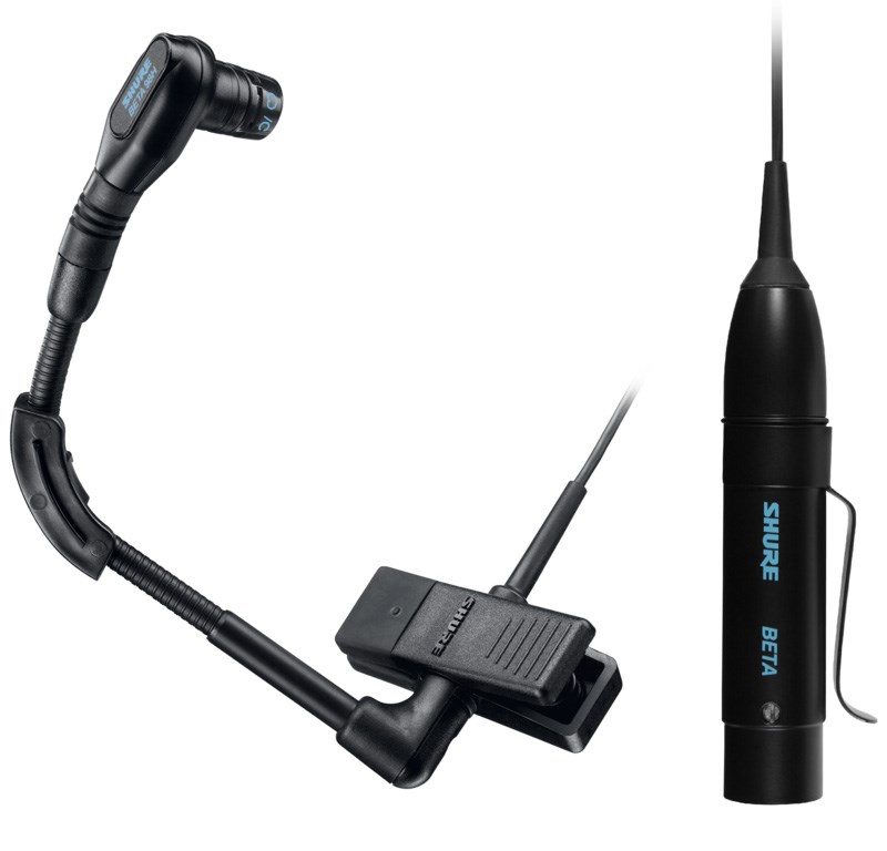SHURE BETA 98H/C 微型樂器心形電容麥克風-原廠公司貨