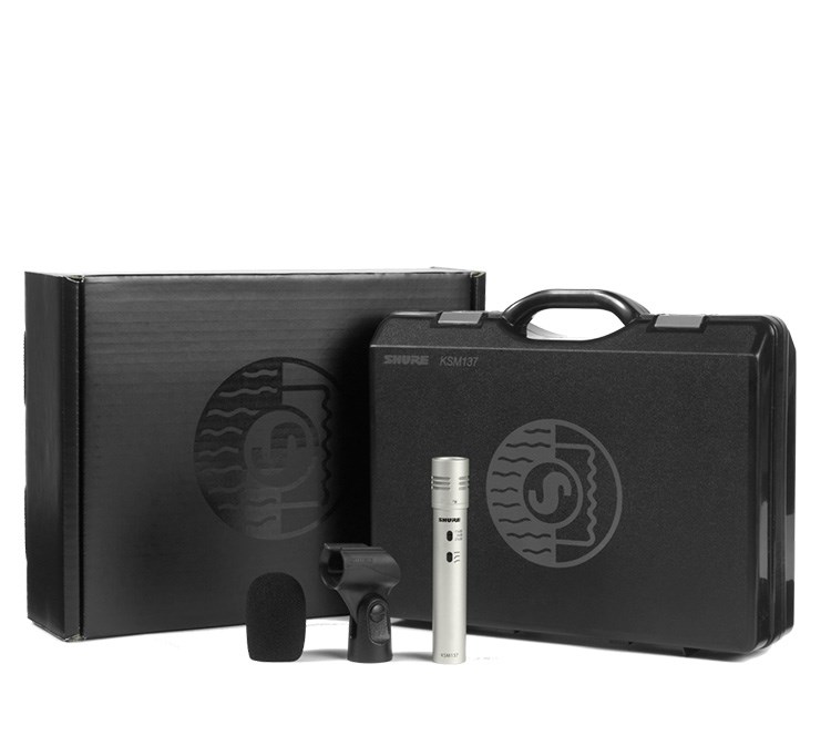 SHURE KSM137 SL 心形樂器麥克風-原廠公司貨