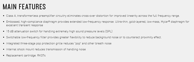 SHURE KSM32/CG 心形電容麥克風 -原廠公司貨
