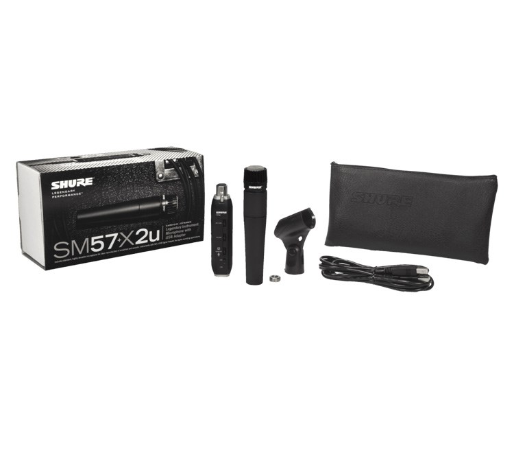 SHURE SM57-X2U 麥克風套裝組-原廠公司貨