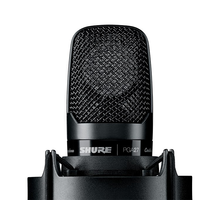 SHURE PGA27 心形大振膜側向電容式麥克風 -原廠公司貨