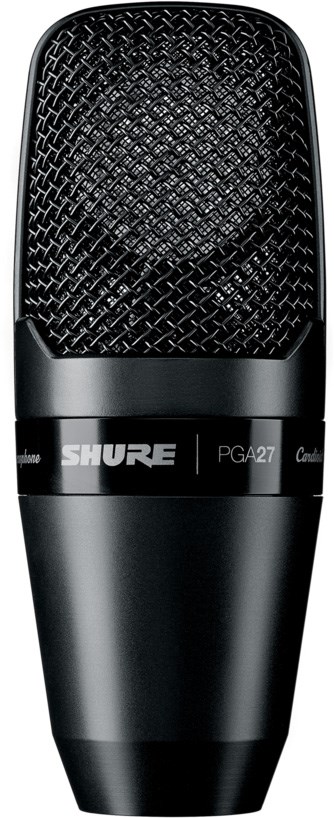 SHURE PGA27 心形大振膜側向電容式麥克風 -原廠公司貨