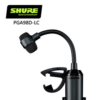 SHURE PGA98D-LC 薩克斯風專用心形電容麥克風-原廠公司貨